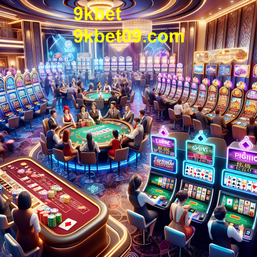 Descubra a Categoria de Cassino na 9kbet